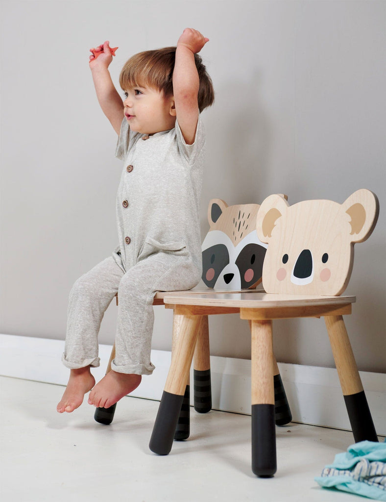 Forest Raccoon Chair Chairs Tender Leaf Toys 