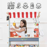 Shop & Cafe Market Stand Educational Toys Le Toy Van, Inc. 