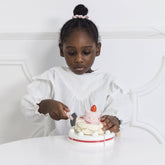 Sliceable Wedding Cake for Pretend Play Toy Kitchens & Play Food Le Toy Van, Inc. 