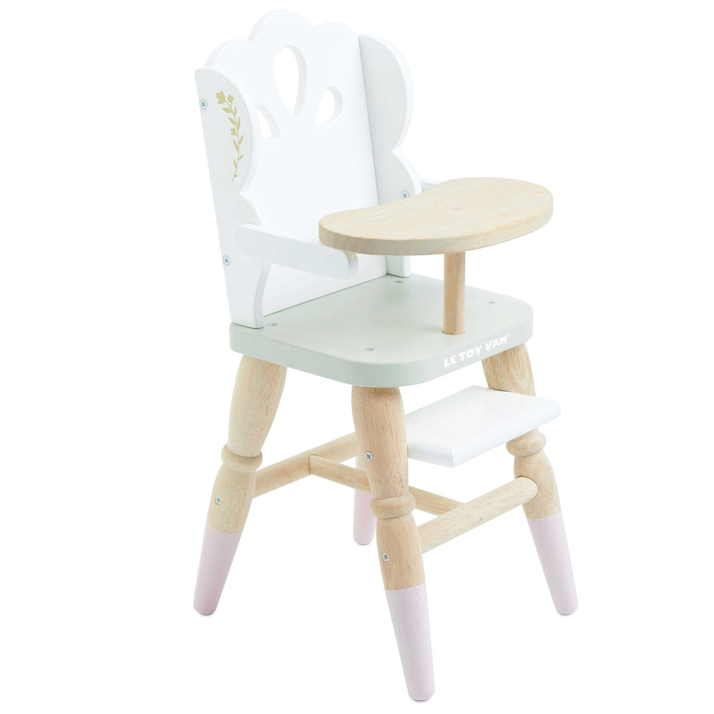 Dolls Wooden High Chair Pretend Play Le Toy Van, Inc. 