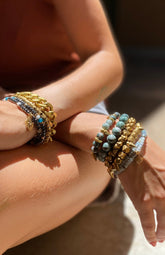Remix Bracelet | Pyrite Jade Bracelets Rachel Nathan Designs 