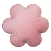 Velvet "Pink Elderberry" Flower Pillow Cushion moimili.us 