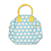 Zipper Lunch Bag | Dot Blue Lunch Box Fluf 