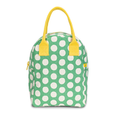Zipper Lunch Bag | Dot Spring Green Lunch Box Fluf OS 