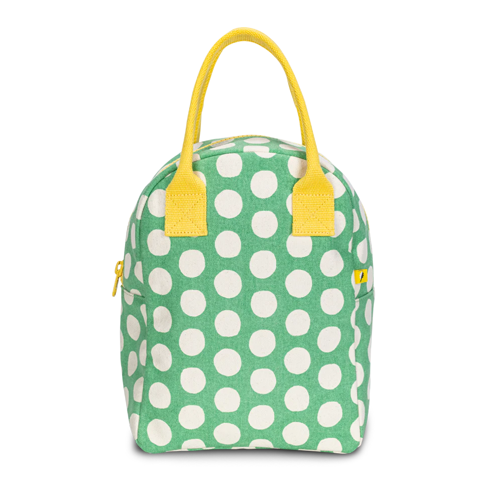 Zipper Lunch Bag | Dot Spring Green Lunch Box Fluf OS 