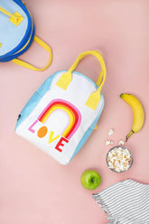 Zipper Lunch Bag | Love Lunch Box Fluf 