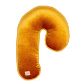 “Gold Lollipop” Patchwork Pillow Cushion moimili.us 