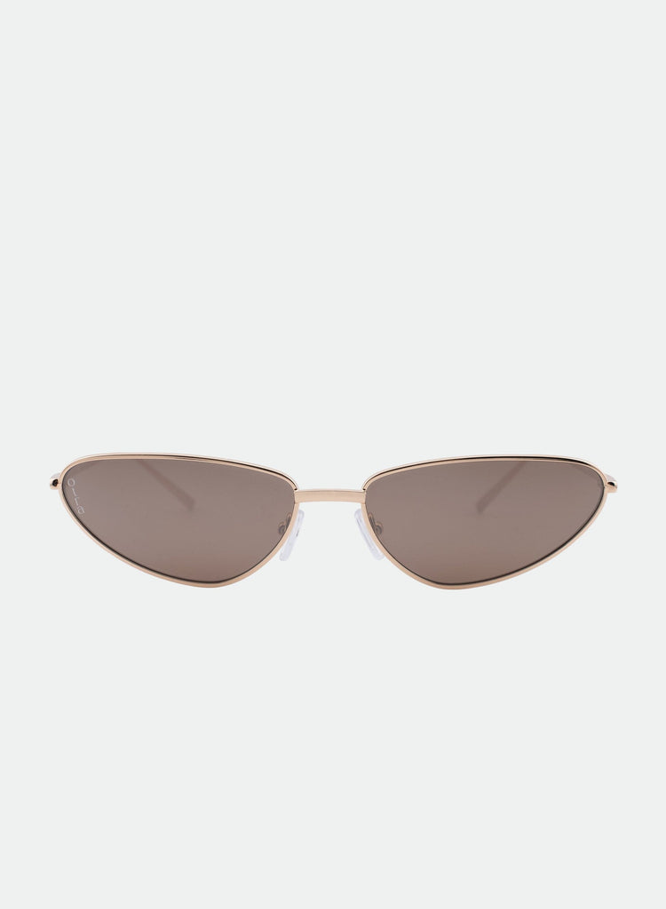 Aster | Gold/Brown Mirror Sunglasses Otra Eyewear OS Gold/ Brown Mirror 