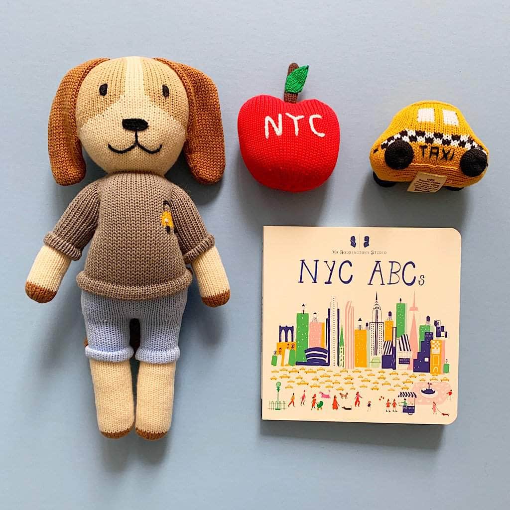 Baby Gift Set | NYC ABCs Book, Rattles and Doll Baby Gift Sets Estella 