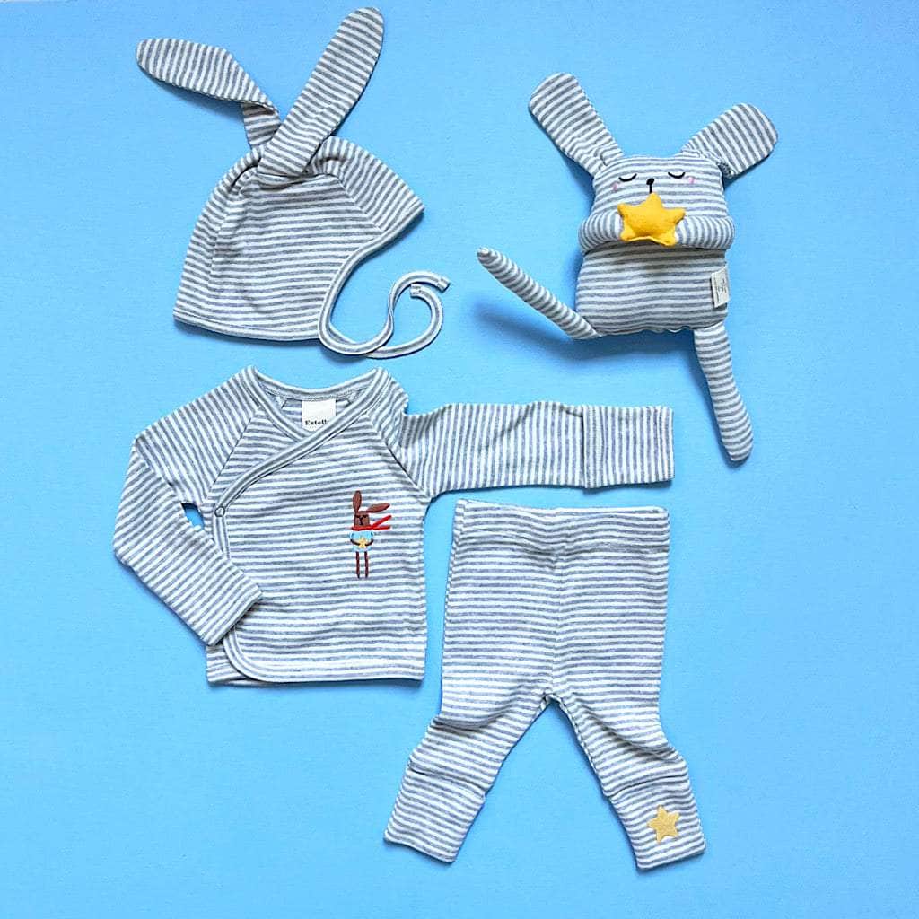 Bunny Gift Set with Separates Baby Gift Sets Estella 