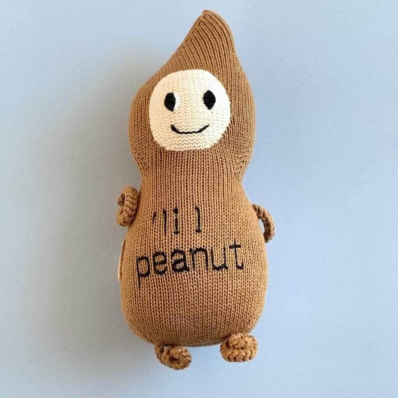Organic Baby Gift Set | Knitted Baby Romper & Stuffed Animal, Lil Peanut Baby Gift Sets Estella 