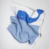 Organic Baby Gift Set | Newborn Security Blanket & Rattle Toy | Whale & Starfish Baby Gift Sets Estella 