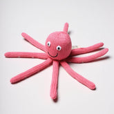 Organic Baby Gift Sets | Newborn Lovey Blanket, Rattle Toy & Hat | Octopus Baby Gift Sets Estella 
