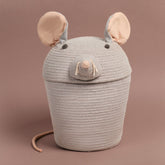 Basket Renata the Rat | Pearl Grey