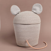 Basket Renata the Rat | Pearl Grey