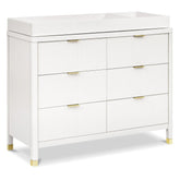 Brimsley 6-Drawer Assembled Dresser | Warm White