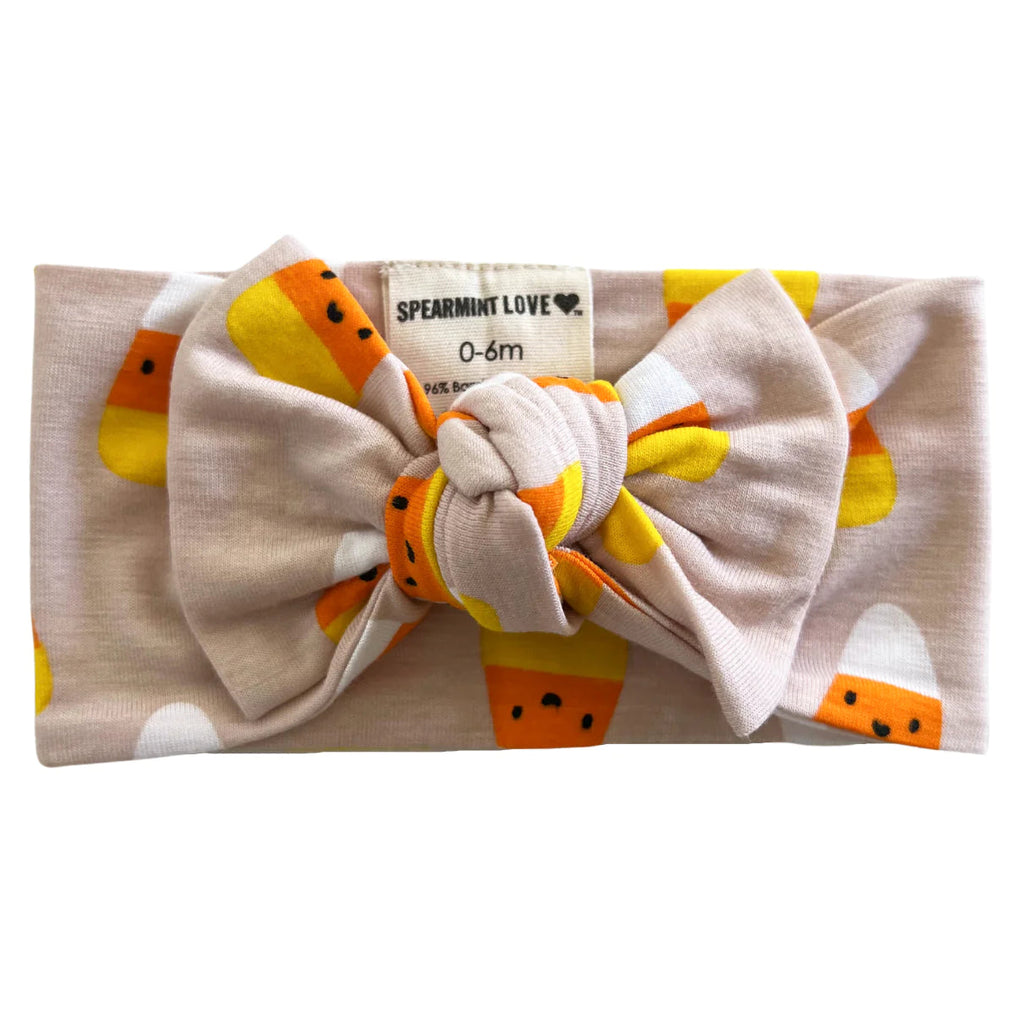 Knot Bow | Candy Corn Bows & Headbands SpearmintLOVE 0-6m Candy Corn 