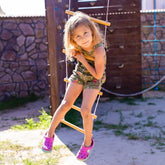 Climbing rope ladder for kids 3-9 y.o. Single Swing Goodevas 