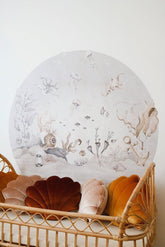 Velvet “Copper Pearl” Shell Pillow Cushion moimili.us 