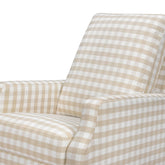 Crewe Recliner and Swivel Glider | Gingham