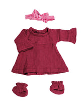 Dollie Headband, Dress, & Booties Bundle | Winterberry Dollie Clothing Bohemian Mama Littles 