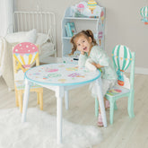 Fantasy Fields Toy Furniture Hot Air Balloons Table | Gray/Blue