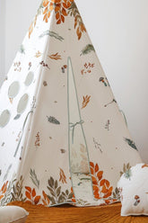 “Forest Friends” Teepee and Round Mat Set Set teepee with mat moimili.us 