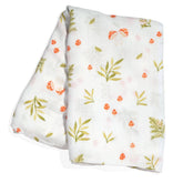 Enchanted Forest bamboo swaddle Swaddle Rookie Humans 