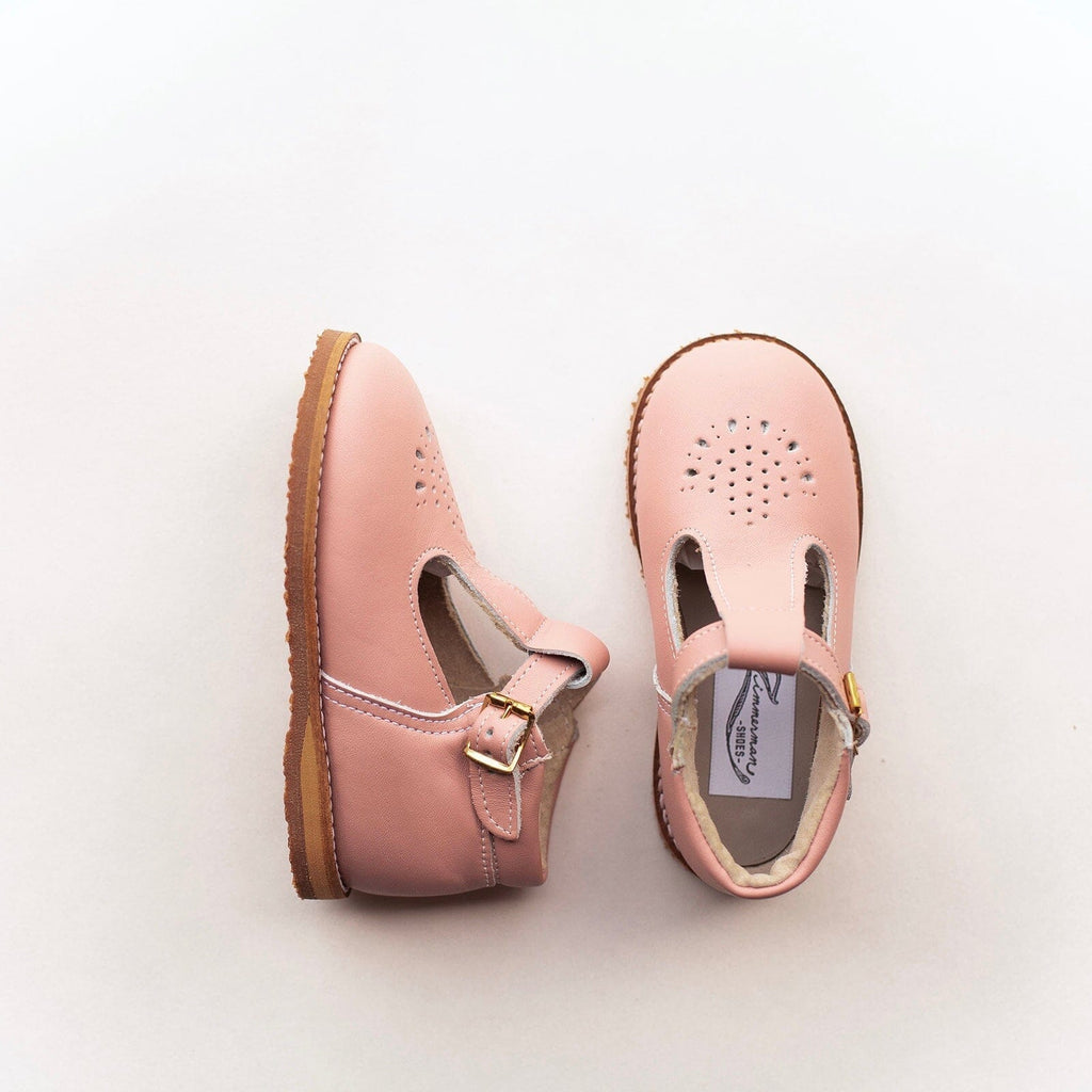Greta T-Strap - Blush t-straps Zimmerman Shoes 