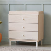 Gelato 3-Drawer Changer Dresser with Removable Changing Tray | Washed Natural