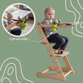 Growing Chair for Babies - Chocolate Growing chairs Goodevas 
