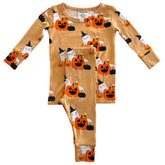 2-Piece Set | Halloween Cluster Kids Pajamas SpearmintLOVE 