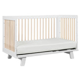 Hudson 3-in-1 Convertible Crib - White / Washed Natural