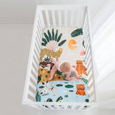 In The Jungle Standard Size Crib Sheet Crib sheets Rookie Humans 