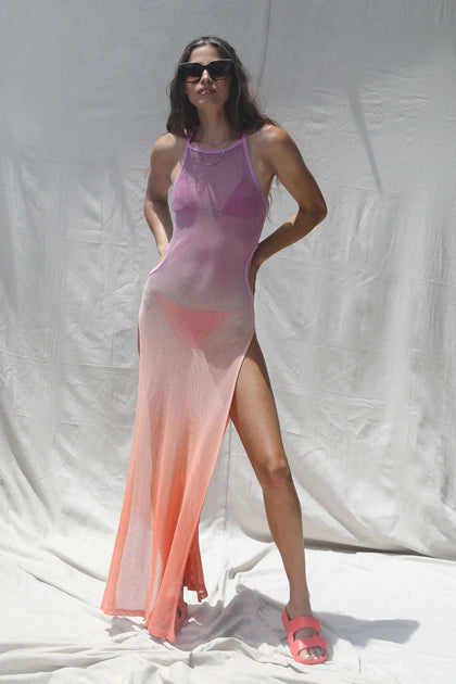 Ombre Artist Pass Maxi Dress Dresses Jen's Pirate Booty XS Ember Ombre 