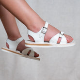Amelia Sandal | White Shoes Zimmerman Shoes 