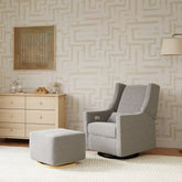 Kiwi Electronic Recliner and Swivel Glider | Grey Eco-Weave