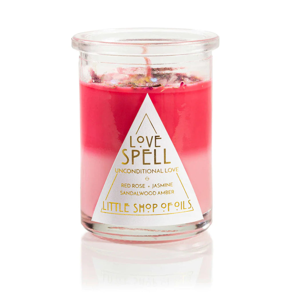 Love Spell Ritual Candle Candle Little Shop of Oils 6 oz 