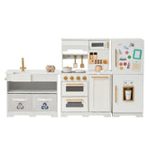 Little Chef Atlanta Modular Play Kitchen | White/Gold