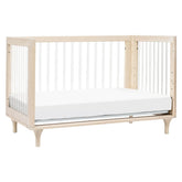 Lolly 3-in-1 Convertible Crib with Toddler Bed Conversion Kit | Washed Natural/Acrylic