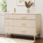 Lolly 6-Drawer Assembled Double Dresser | Washed Natural