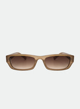 Mabel | Transparent Coffee/ Brown Sunglasses Otra Eyewear 