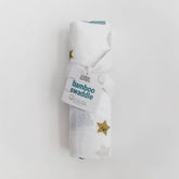 Moon and stars bamboo swaddle Swaddle Rookie Humans 