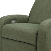 Nami Electronic Recliner and Swivel Glider Recliner | Olive Boucle