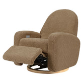 Nami Electronic Recliner and Swivel Glider Recliner in Shearling with USB Port | Cortado