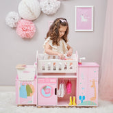 Olivia's Little World Amanda 6-in-1 Doll Nursery Station | Pink