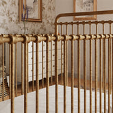 Abigail 3-in-1 Convertible Crib - Vintage Gold Cribs & Toddler Beds NAMESAKE 
