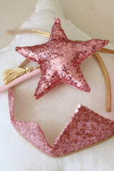 “Pink Sequins” Crown and Wand Magic Set Magic set moimili.us 