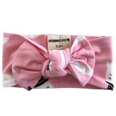 Knot Bow | Pink Ghost Bows & Headbands SpearmintLOVE 0-6m Pink Ghost 