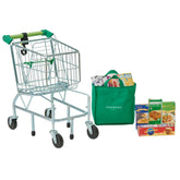 Play Shopping Cart + Accessories | Chrome/Green
